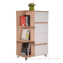 4 Tiers Functional Storage Cabinet With 4 Drawers